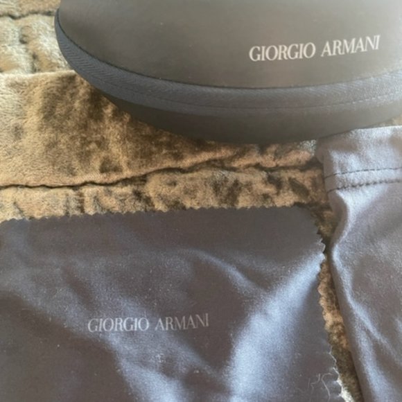 GIORGIO ARMANI Empty Eyeglasses & Sunglasses Zippered Hard Case - Picture 6 of 6